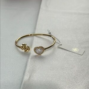 Brand new Tory Burch gold bracelet